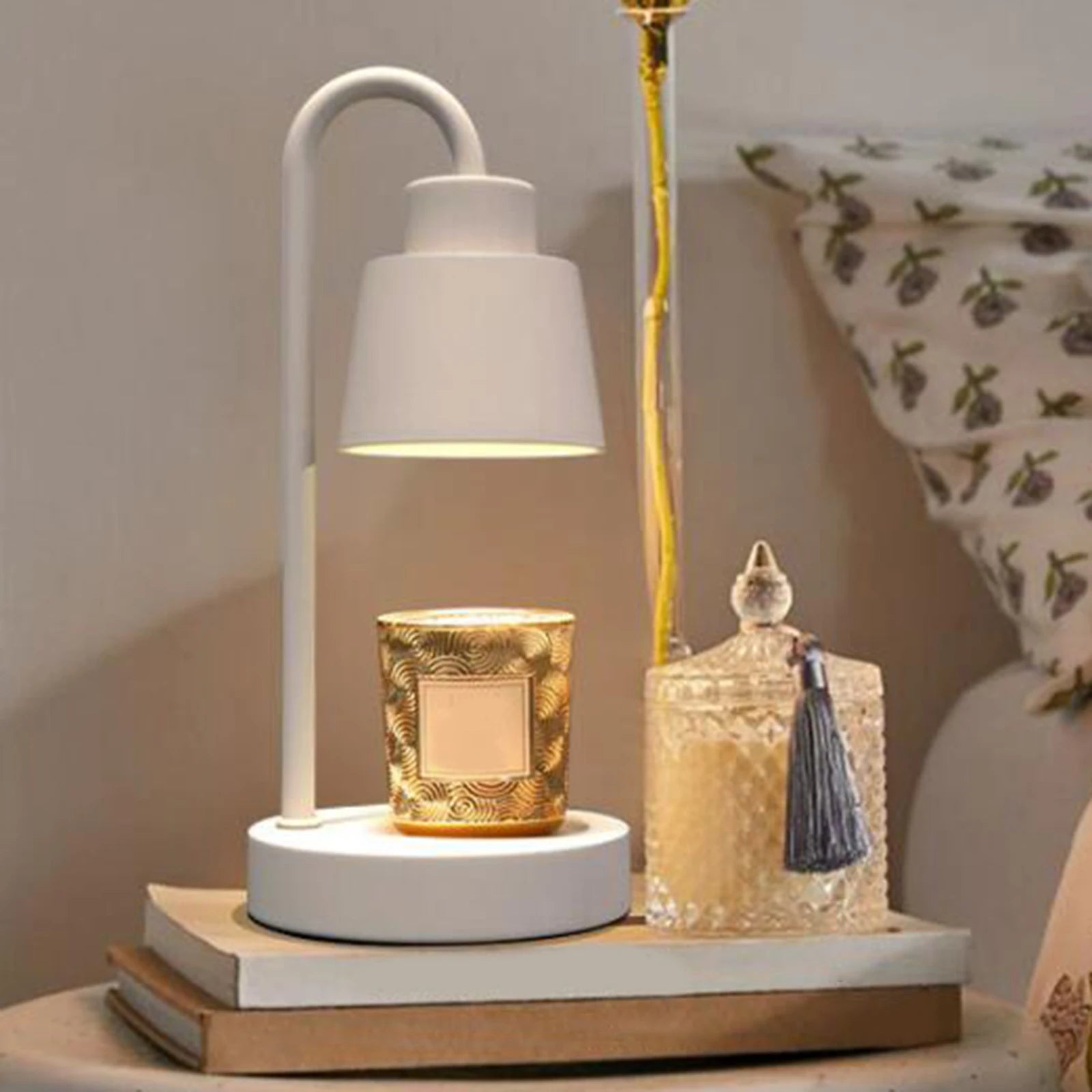 Candle Warmer Lamp Bedside Lights Table Lamp Candle Melter Wax Lamp for Decoration Home