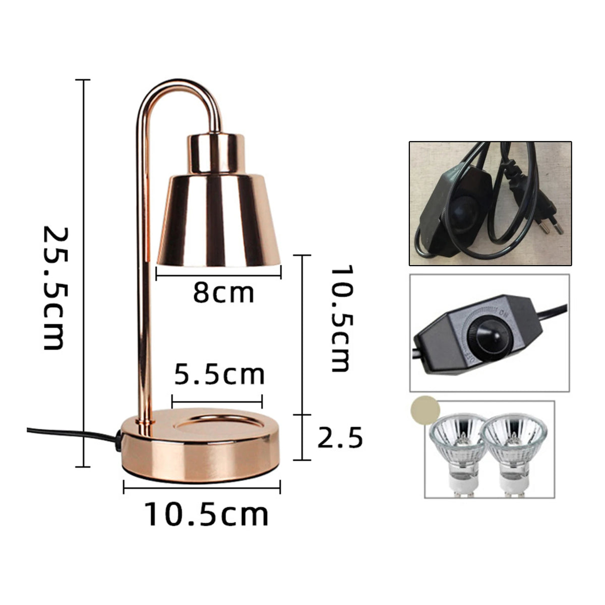 Candle Warmer Lamp Bedside Lights Table Lamp Candle Melter Wax Lamp for Decoration Home